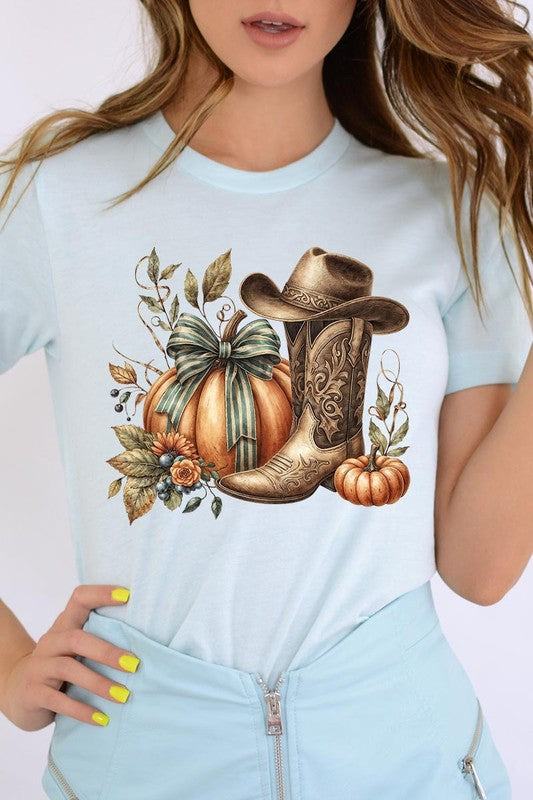 Howdy Pumpkin Western Fall Graphic TeeHowdy Pumpkin Western Fall Graphic Tee.Unisex Crew Neck Short Sleeve Tees.Crafted from premium materials, tailored to your lifestyle, ensuring a comfortable fit for