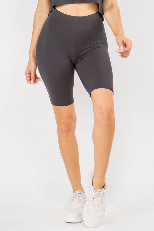 Women's Peach Skin Bike Shorts- Peach Skin - Short leg design - Comfortable and easy pull-up style- Solid color, Very Stretchy- Fits like a Glove- ImportedContent:Pack Breakdown: 6pcs/pack. 3SM: 