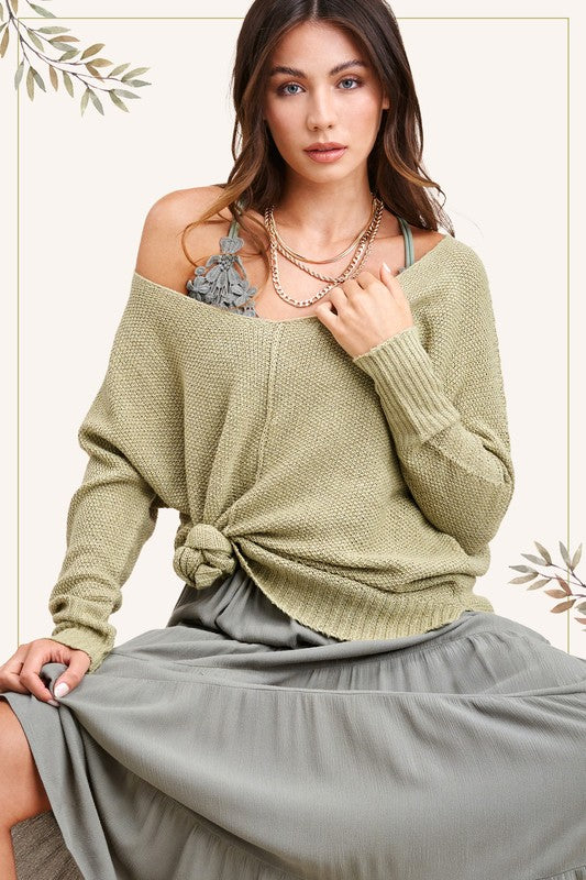 Winnie SweaterUnbelievably soft, lightweight easy to wear sweater featured in relaxed fit, stretchy fabric, high low hemline, side slit detail. Wear this relaxed fit sweater as ma