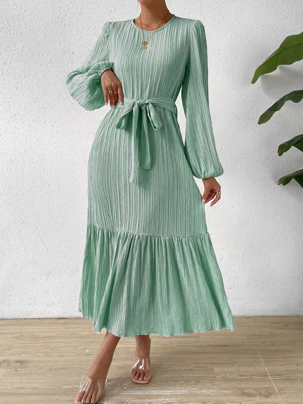 Long sleeve midi dressLong sleeve midi dressMade In: China