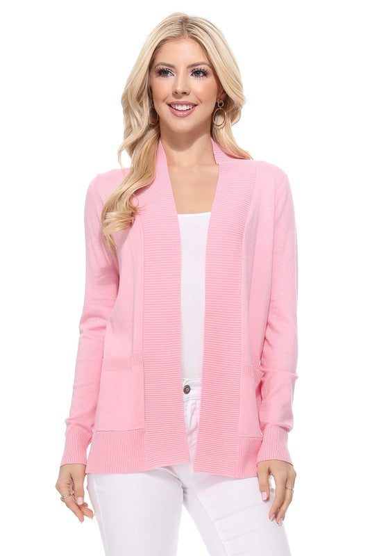 Open Front Shrug Sweater Knit Cardigan- Length: 25.5-27" - Across Shoulder: 13-14.5"- Sleeve Length: 23-23.75"- Women's Open Front Pockets Long Sleeve Sweater Cardigan- Ladies :75% Viscose ,25%Polyester-