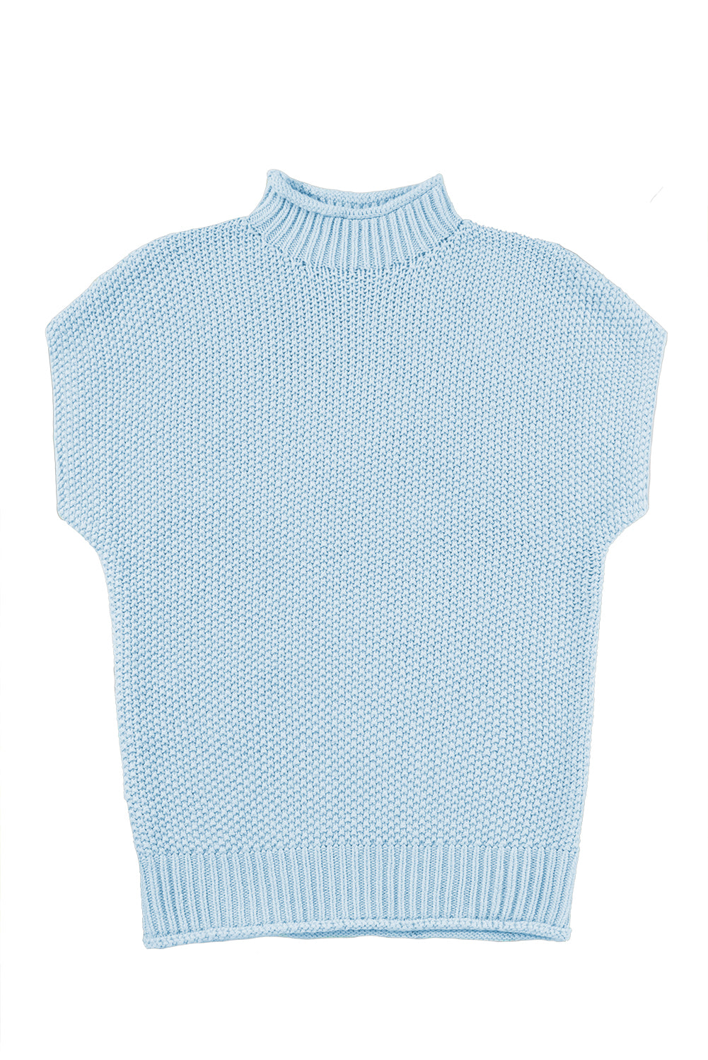 Iceland Blue Mock Neck Knitted Dolman TopMaterial:60%Cotton+40%Acrylic


 Size Chart (CM)



Sizes 



Bust
 



Hem_Width
 



Shoulder
 



Sleeve_Length
 



Length
 





Relax
 



Relax
 



Relax
 