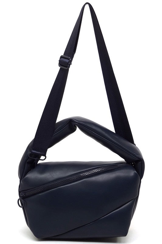 Fashion Puffy Tote Crossbody Bag