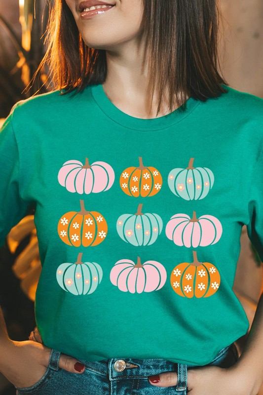 Cute Groovy Pumpkins  Graphic TeeCute Groovy Pumpkins Graphic Tee.Unisex Crew Neck Short Sleeve Tees.Crafted from premium materials, tailored to your lifestyle, ensuring a comfortable fit for any oc