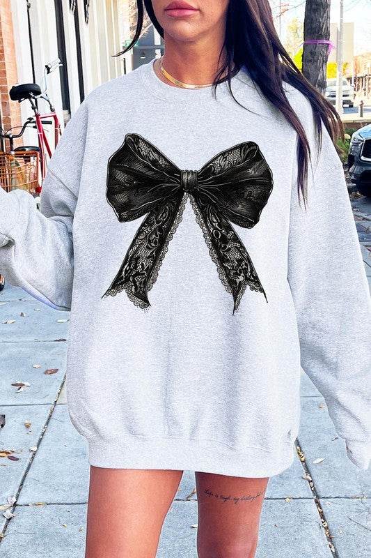 Halloween Coquette bow Graphic Fleece SweatshirtsHalloween Gothic Coquette bow Graphic Fleece Sweatshirts.Unisex Crew Neck Long Sleeve Sweaters Knits.Crafted from premium materials, tailored to your lifestyle, ensu