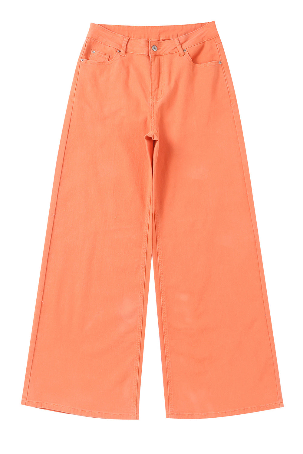 Orange Acid Wash Casual High Waist Wide Leg JeansMaterial:98%Cotton+2%Elastane


	

			Step into the world of high fashion and make a bold statement with these wide leg jeans that effortlessly capture attention 