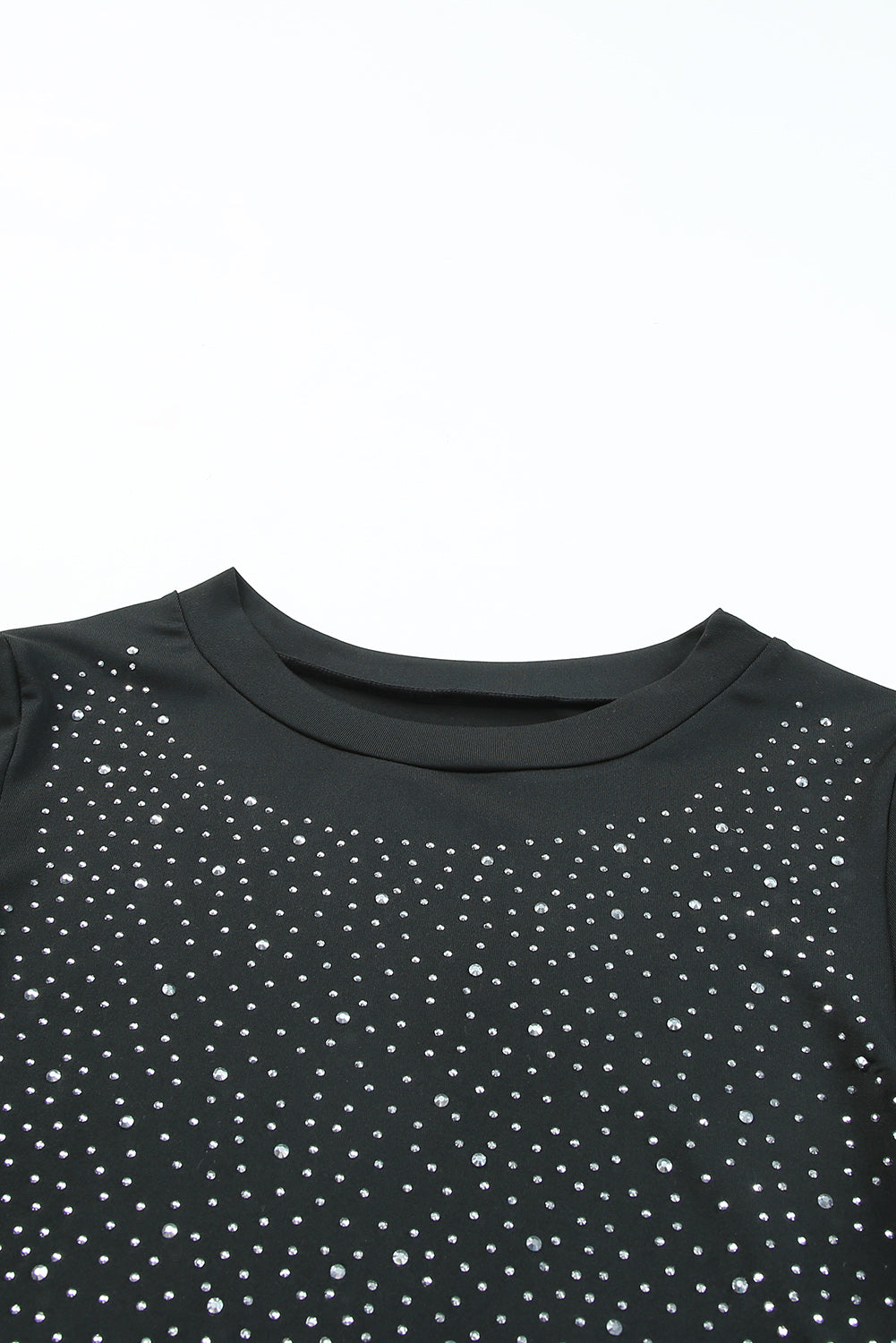 Black Rhinestone Casual Slim Fit Long Sleeve BodysuitMaterial:90%Polyester+10%Elastane



		This rhinestone bodysuit makes you charming and sexy
	
	
		Suitable for holidays, travel, beach, party, cocktail, and nig