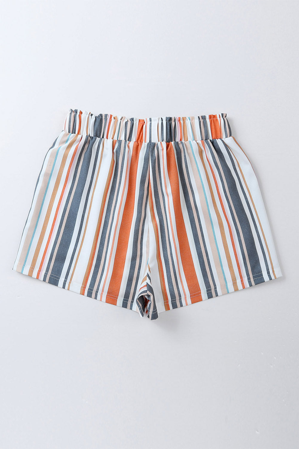 Stripe Vintage Washed Elastic Waist ShortsMaterial:100%Polyester



		You will be flooded
with compliments in our unique Vintage Washed Elastic Waist Striped Shorts
	
	
		We are loving the
paperbag st