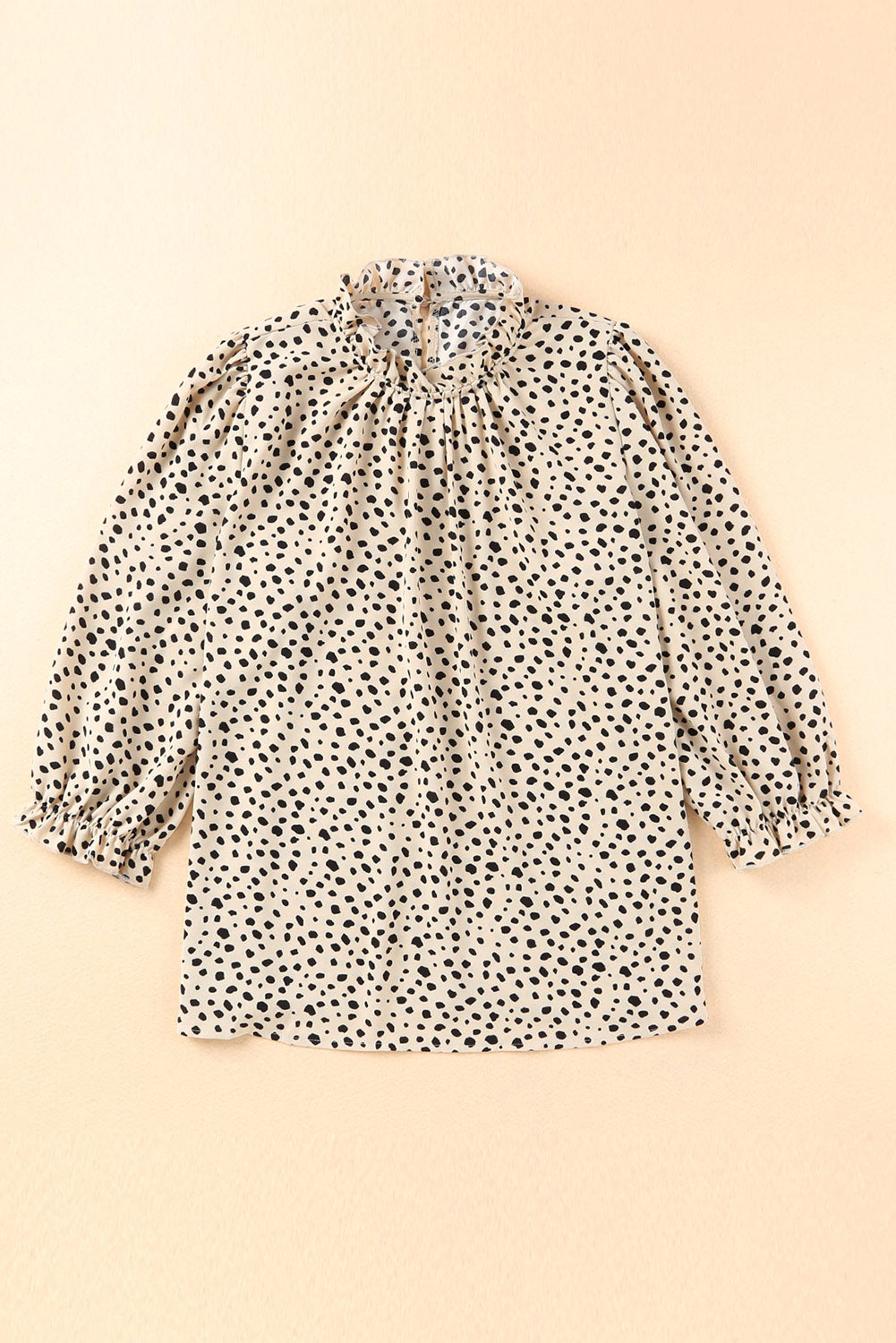 Khaki Leopard 3/4 Ruffle Sleeve Frill Neck BlouseMaterial:100%Polyester



		MOQ: From $39
	
	
		Dropshipping: Place orders at Shewin, and we will ship the merchandise directly to your customers. Our dropship 