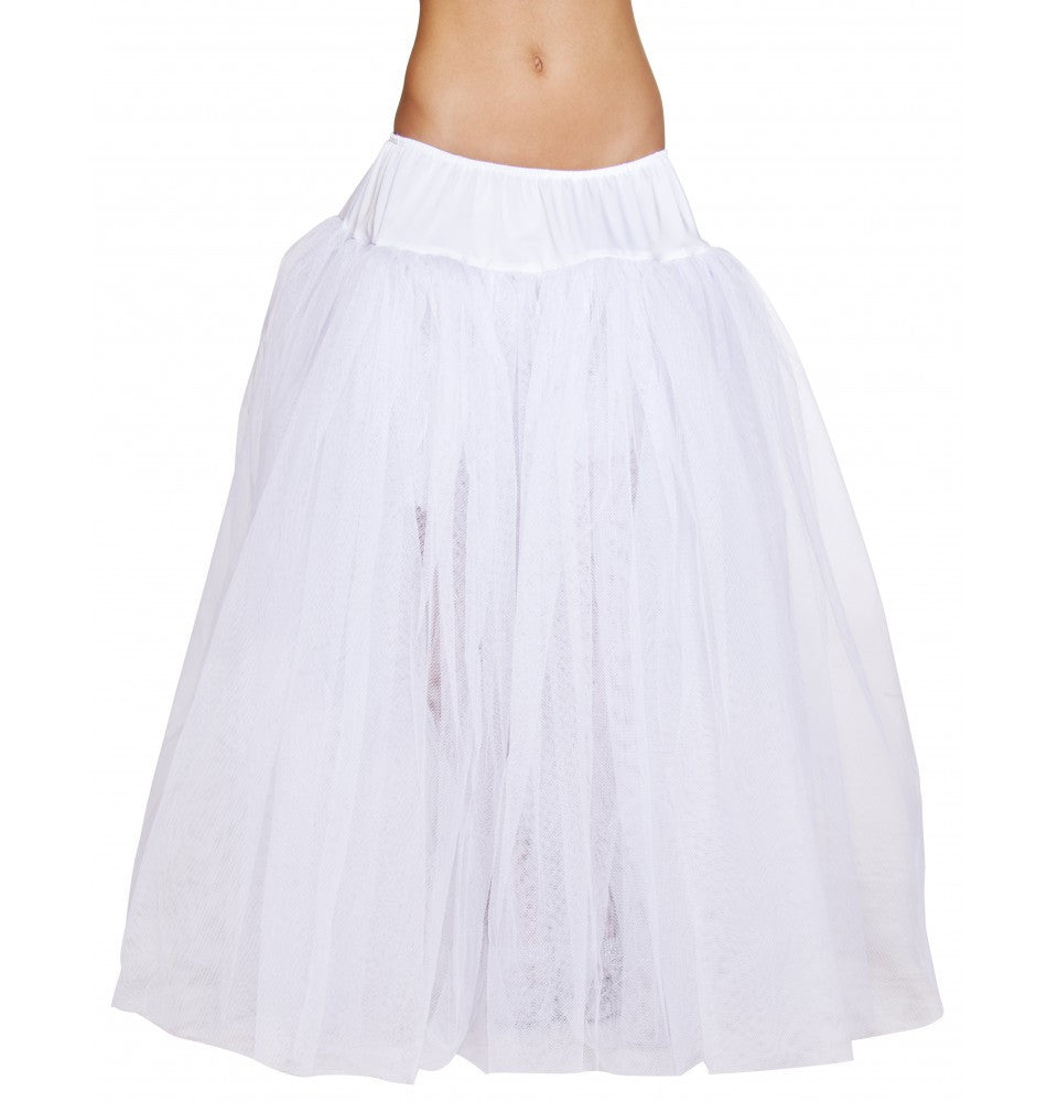 4554 - Full Length White PetticoatFull Length White Petticoat