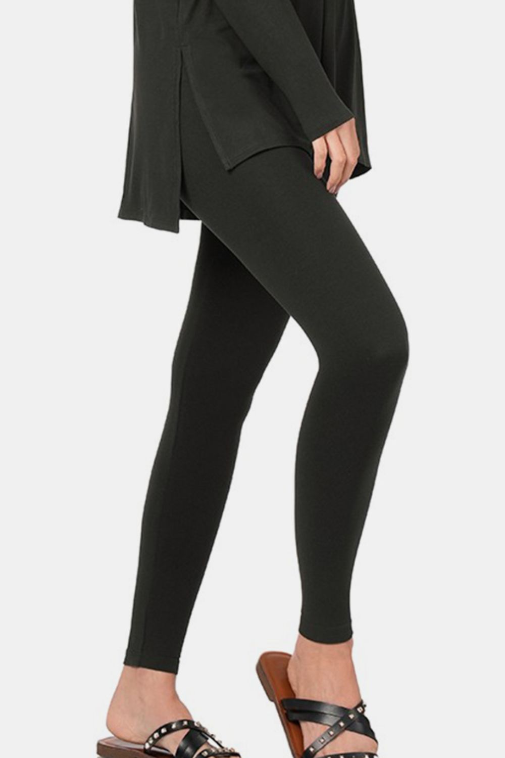 Zenana Full Size Brushed Microfiber Top and Leggings Lounge SetThe brushed microfiber top and leggings lounge set is the epitome of comfort and style for your lounging needs. Crafted from soft and cozy microfiber fabric, this se