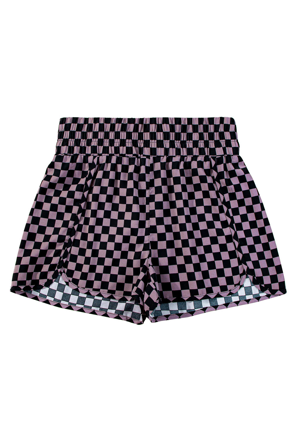 Pink Plaid Print High Waisted Athletic ShortsMaterial:100%Polyester



		Look and feel your best during your next workout with these Plaid High Waisted Athletic Shorts
	
	
		The bold plaid print adds a tou