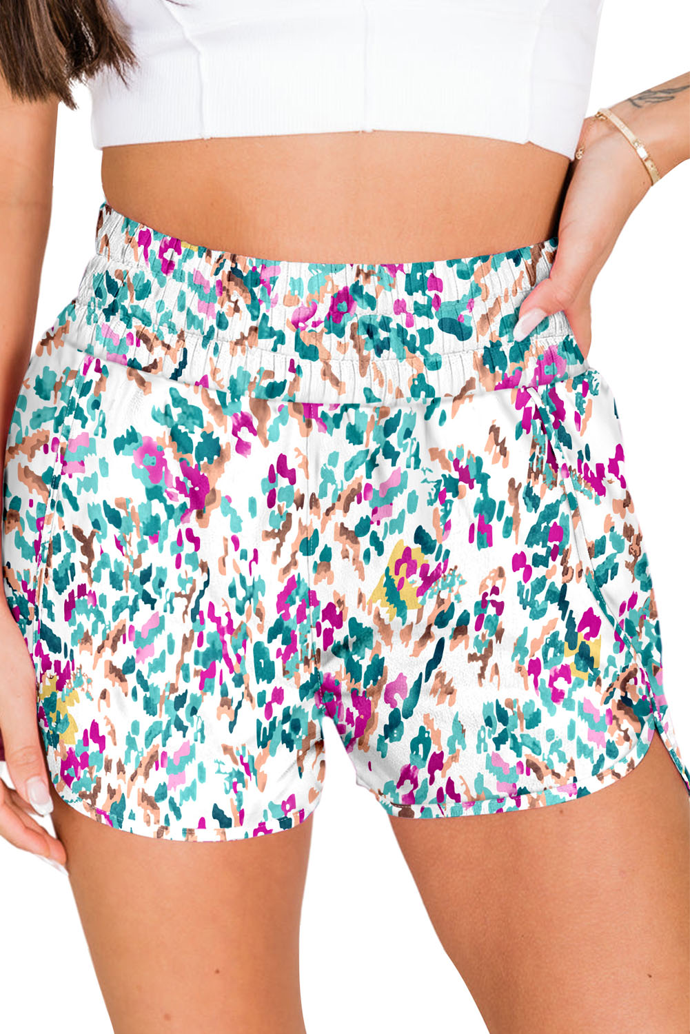 Pink Plaid Print High Waisted Athletic ShortsMaterial:100%Polyester



		Look and feel your best during your next workout with these Plaid High Waisted Athletic Shorts
	
	
		The bold plaid print adds a tou