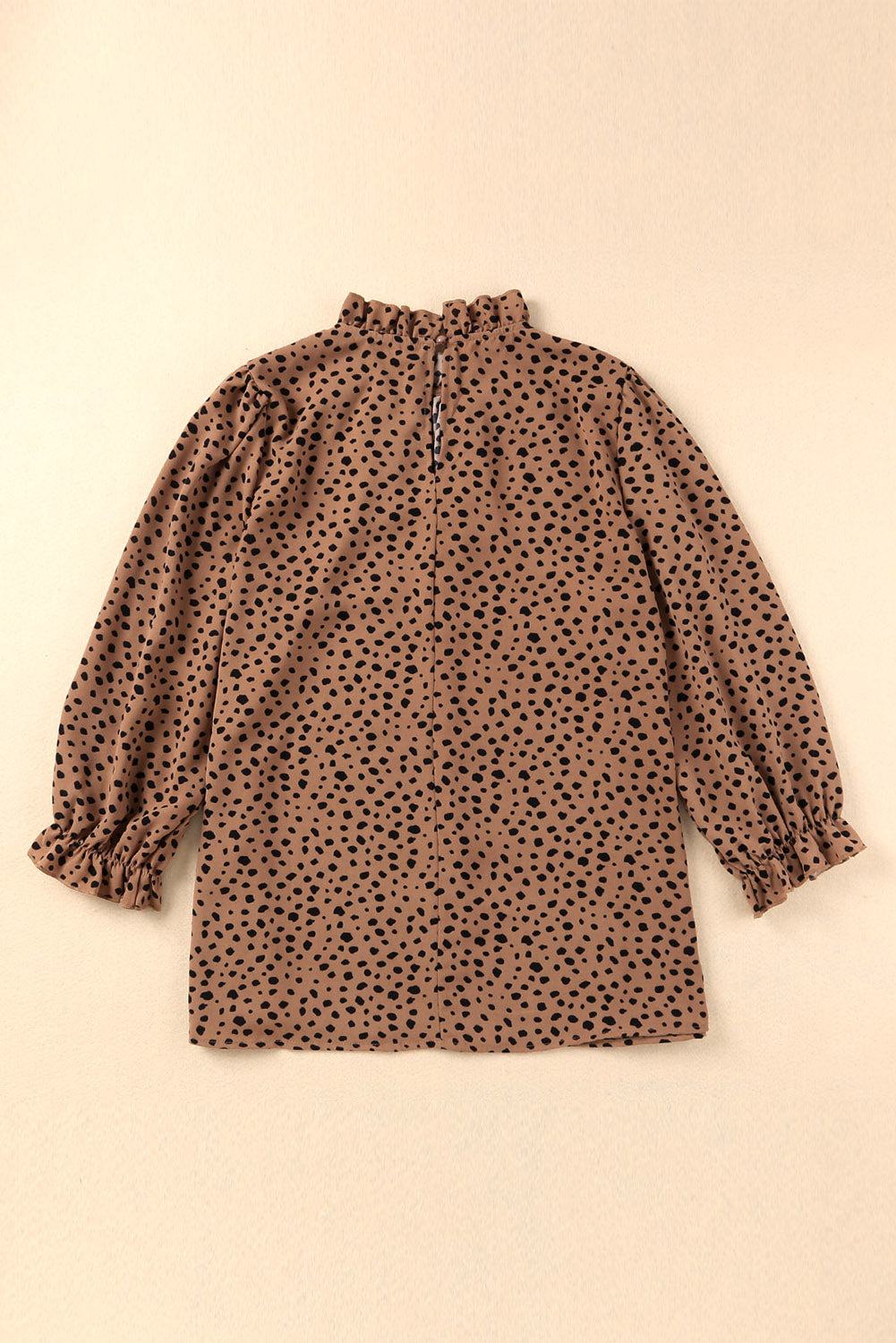 Khaki Leopard 3/4 Ruffle Sleeve Frill Neck BlouseMaterial:100%Polyester



		MOQ: From $39
	
	
		Dropshipping: Place orders at Shewin, and we will ship the merchandise directly to your customers. Our dropship 