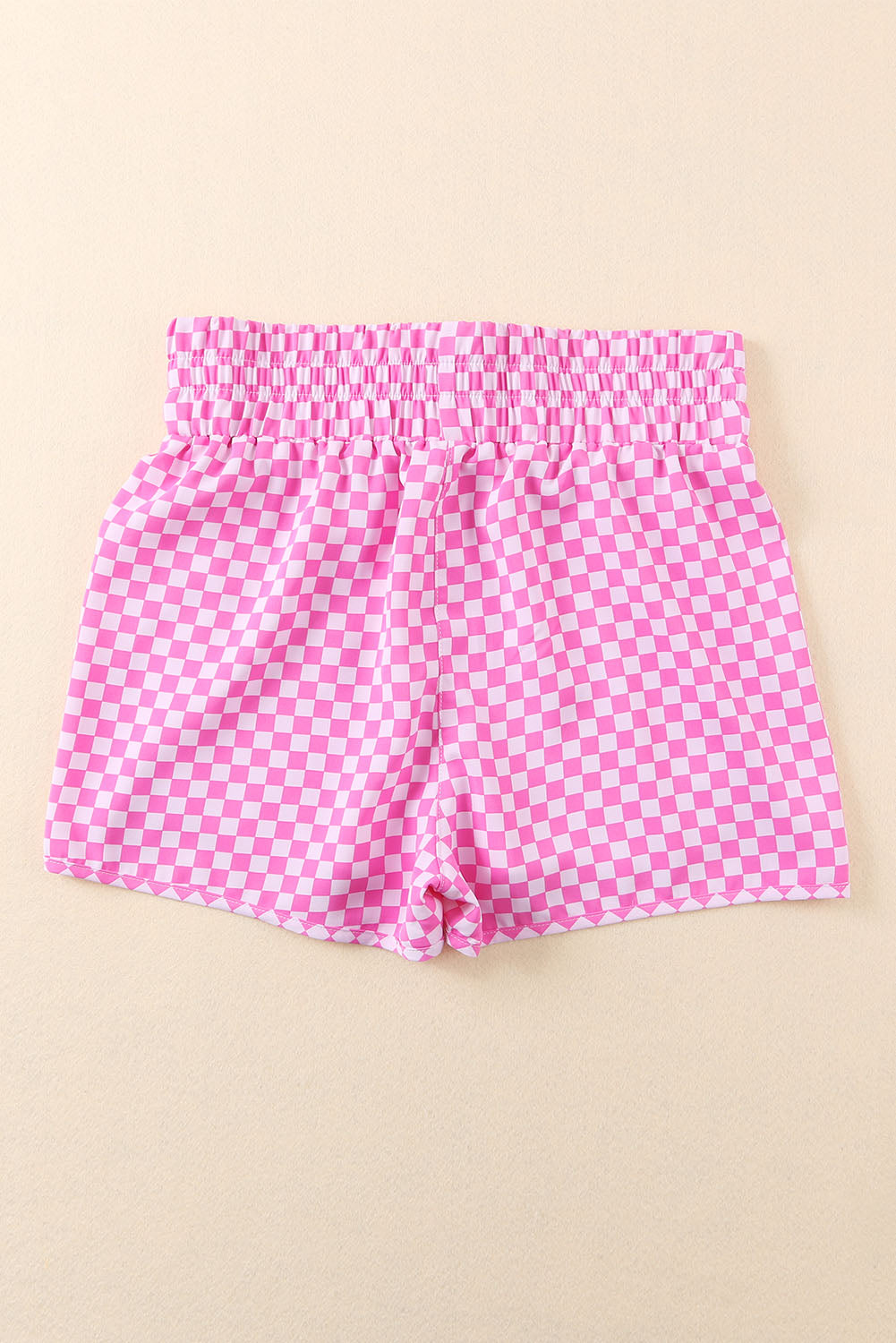 Pink Plaid Print High Waisted Athletic ShortsMaterial:100%Polyester



		Look and feel your best during your next workout with these Plaid High Waisted Athletic Shorts
	
	
		The bold plaid print adds a tou